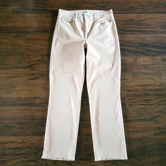 L'AGENCE Stretch Mid Rise Crop Soft Denim Jeans‎ Pants Size 28 - Picture 1 of 10